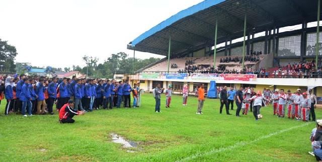Buka Kompetisi Olahraga Pelajar, Ini Harapan Bupati Bengkalis